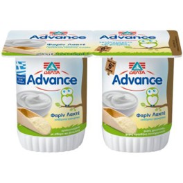 ADVANCE ΕΠΙΔΟΡΠΙΟ ΓΙΑΟΥΡΤΙΟΥ ΦΑΡΙΝ ΛΑΚΤΕ 2x145gr