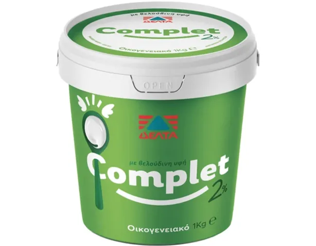 ΔΕΛΤΑ COMPLET ΓΙΑΟΥΡΤΙ 2% ΛΙΠΑΡΑ 1kg
