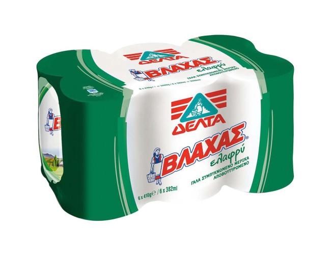 ΔΕΛΤΑ ΒΛΑΧΑΣ ΓΑΛΑ ΕΒΑΠΟΡΕ ΕΛΑΦΡΥ 6x386ml