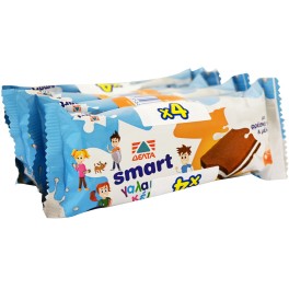 ΔΕΛΤΑ SMART ΓΑΛΑΚΤΟΚΕΙΚ ΜΕ ΜΕΛΙ 4x28gr ΔΕΛΤΑ SMART ΓΑΛΑΚΤΟΚΕΙΚ ΜΕ ΜΕΛΙ 4x28gr