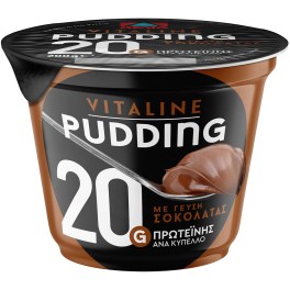 ΔΕΛΤΑ VITALINE PUDDING ΣΟΚΟΛΑΤΑΣ 20gr ΠΡΩΤΕΙΝΗΣ 200gr ΔΕΛΤΑ VITALINE PUDDING ΣΟΚΟΛΑΤΑΣ 20gr ΠΡΩΤΕΙΝΗΣ 200gr