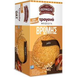 ΔΕΡΜΙΣΗΣ ΤΡΑΓΑΝΑ ΜΠΙΣΚΟΤΑ ΒΡΩΜΗΣ ΜΕ ΜΕΛΙ 180gr ΔΕΡΜΙΣΗΣ ΤΡΑΓΑΝΑ ΜΠΙΣΚΟΤΑ ΒΡΩΜΗΣ ΜΕ ΜΕΛΙ 180gr