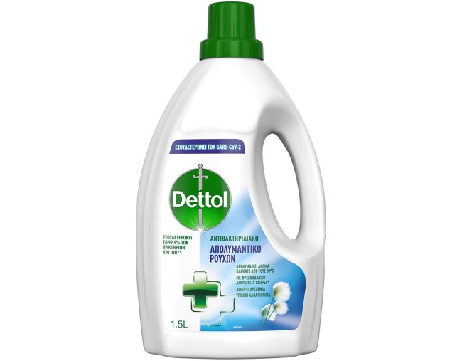 DETTOL ΑΝΤΙΒΑΚΤΗΡΙΔΙΑΚΟ ΑΠΟΛΥΜΑΝΤΙΚΟ ΥΓΡΟ ΡΟΥΧΩΝ 1500ml