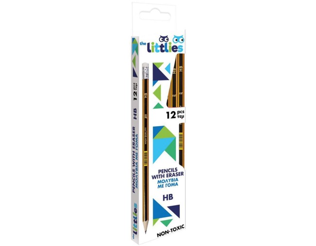 ΔΙΑΚΑΚΗΣ THE LITTLIES ΜΟΛΥΒΙΑ ΗΒ 12τμχ ΓΡΑΦΙΚΗ ΥΛΗ