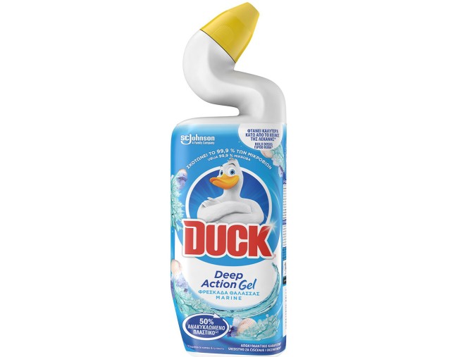 DUCK  DEEP ACTION GEL ΦΡΕΣΚΑΔΑ ΘΑΛΑΣΣΑΣ ΚΑΘΑΡΙΣΤΙΚΟ ΛΕΚΑΝΗΣ 750ml
