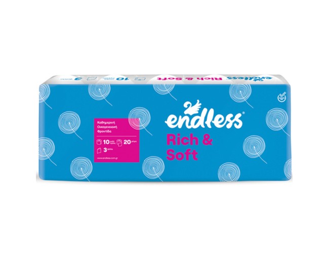 ENDLESS RΕACH & SOFT ΧΑΡΤΙ ΥΓΕΙΑΣ 3ΦΥΛΛΟ 10x95gr