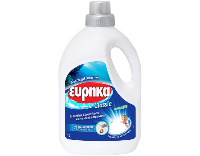 EYΡΗΚΑ CLASSIC ΥΓΡΟ ΥΠΕΡΛΕΥΚΑΝΤΙΚΟ 1lt
