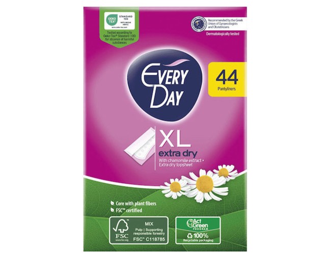 EVERYDAY EXTRA DRY XL ΣΕΡΒΙΕΤΑΚΙΑ 44τμχ