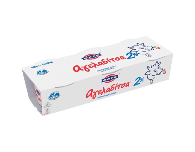 ΦΑΓΕ ΑΓΕΛΑΔΙΤΣΑ ΓΙΑΟΥΡΤΙ 2% 3x200gr