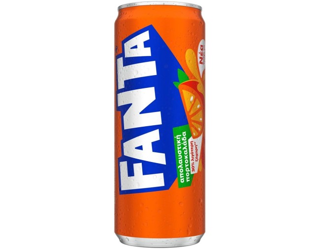 FANTA ΠΟΡΤΟΚΑΛΑΔΑ ΜΕ 30% ΛΙΓΟΤΕΡΗ ΖΑΧΑΡΗ 330ml