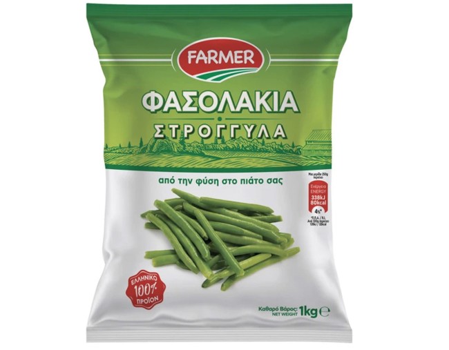 FARMER ΦΑΣΟΛΑΚΙΑ ΣΤΡΟΓΓΥΛΑ 1kg