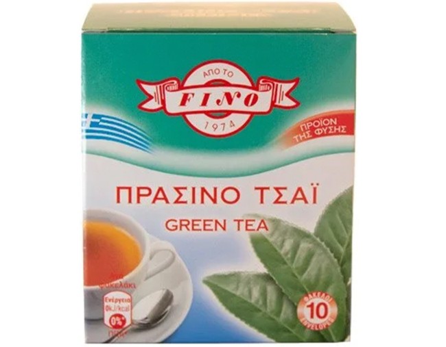 FINO ΠΡΑΣΙΝΟ ΤΣΑΙ 10 ΦΑΚΕΛΟΙ