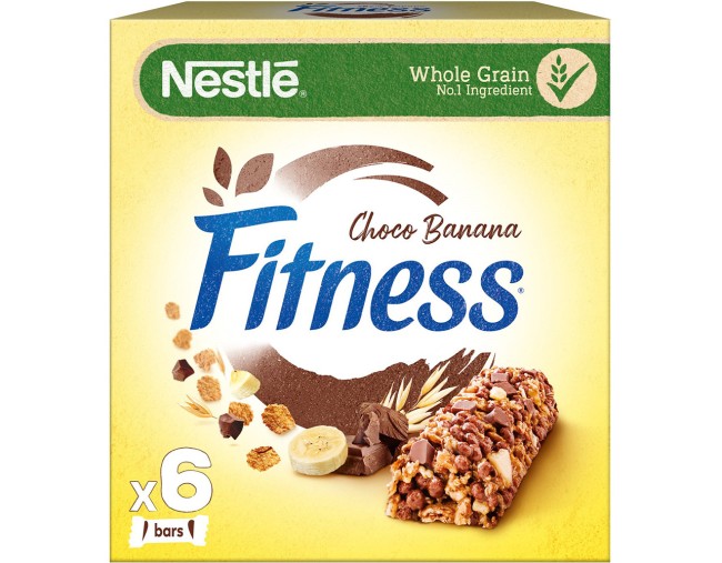NESTLE FITNESS ΜΠΑΡΕΣ ΜΕ ΣΟΚΟΛΑΤΑ ΚΑΙ ΜΠΑΝΑΝΑ 6x23,5gr ΕΒΔΟΜΑΔΙΑΙΕΣ ΠΡΟΣΦΟΡΕΣ