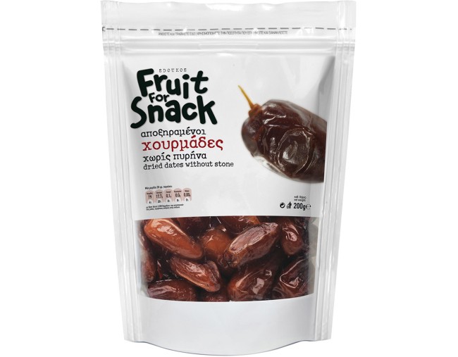 FRUIT FOR SNACK ΑΠΟΞΗΡΑΜΕΝΟΙ ΧΟΥΡΜΑΔΕΣ 200gr