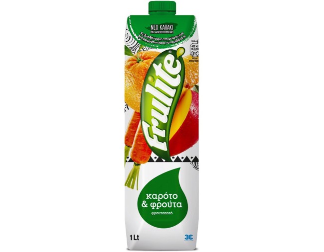FRULITE ΦΡΟΥΤΟΠΟTΟ ΚΑΡΟΤΟ & ΦΡΟΥΤΑ 1lt