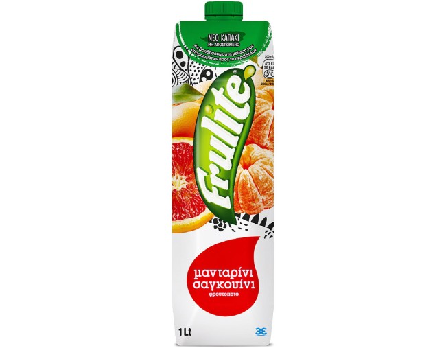 FRULITE ΦΡΟΥΤΟΠΟΤΟ ΜΑΝΤΑΡΙΝΙ ΣΑΓΚΟΥΙΝΙ 1lt