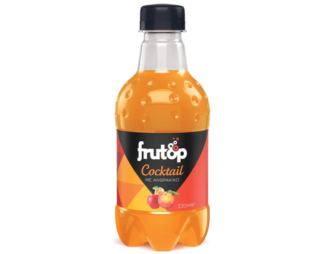 FRUTOP COCTAIL ΜΕ ΑΝΘΡΑΚΙΚΟ 330ml