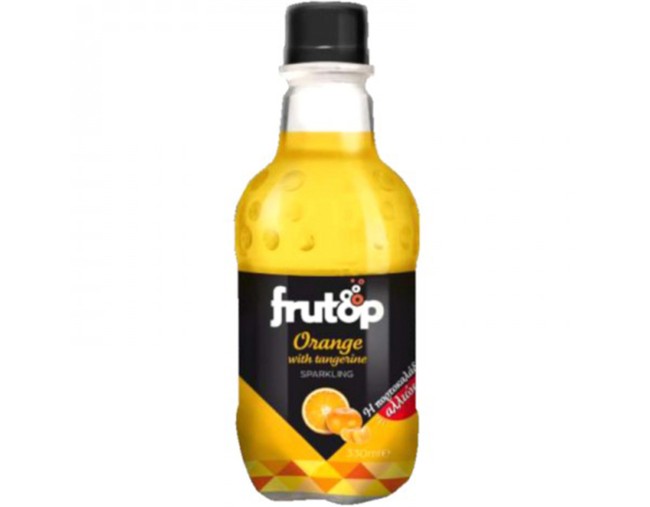 FRUTOP ΠΟΡΤΟΚΑΛΑΔΑ ΜΕ ΑΝΘΡΑΚΙΚΟ 330ml