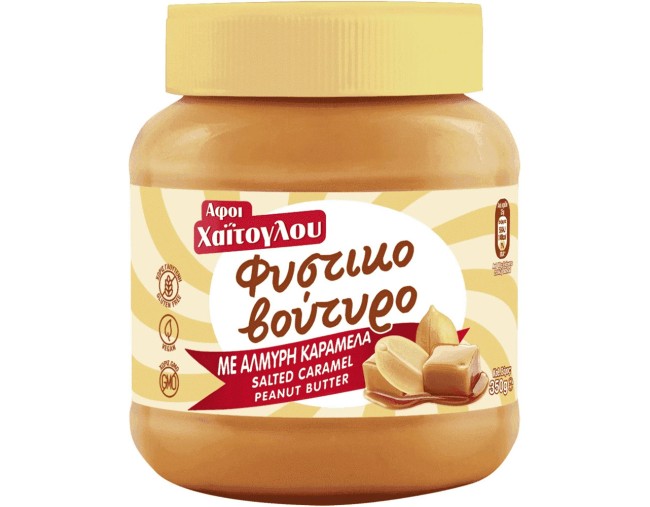 ΑΦΟΙ ΧΑΙΤΟΓΛΟΥ ΦΥΣΤΙΚΟΒΟΥΤΥΡΟ ΜΕ ΑΛΜΥΡΗ ΚΑΡΑΜΕΛΑ 350gr
