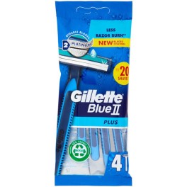 GILLETTE BLUE II PLUS ΞΥΡΑΦΑΚΙΑ ΜΙΑΣ ΧΡΗΣΕΩΣ 4τμχ