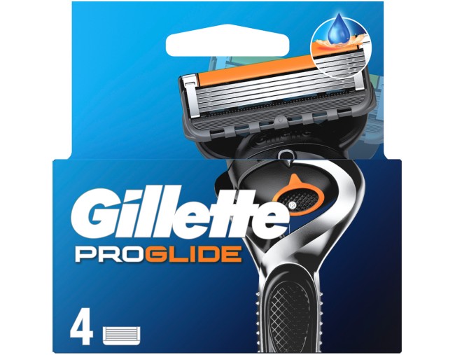 GILLETTE PROGLIDE ΑΝΤΑΛΛΑΚΤΙΚΕΣ ΚΕΦΑΛΕΣ ΞΥΡΙΣΜΑΤΟΣ 4τμχ