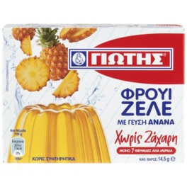 ΓΙΩΤΗΣ ΦΡΟΥΙ ΖΕΛΕ ΜΕ ΓΕΥΣΗ ΑΝΑΝΑ ΧΩΡΙΣ ΖΑΧΑΡΗ 14,5gr