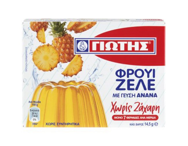 ΓΙΩΤΗΣ ΦΡΟΥΙ ΖΕΛΕ ΜΕ ΓΕΥΣΗ ΑΝΑΝΑ ΧΩΡΙΣ ΖΑΧΑΡΗ 14,5gr