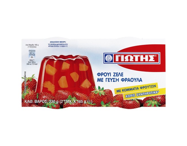 ΓΙΩΤΗΣ ΦΡΟΥΙ ΖΕΛΕ ΦΡΑΟΥΛΑ 2x165gr