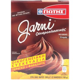 ΓΙΩΤΗΣ GARNI ΖΑΧΑΡΟΠΛΑΣΤΙΚΗΣ ΜΕ ΚΑΚΑΟ ΣΤΙΓΜΗΣ 200gr