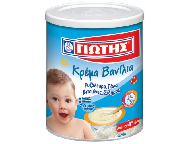 ΓΙΩΤΗΣ ΚΡΕΜΑ ΒΑΝΙΛΙΑ  300gr