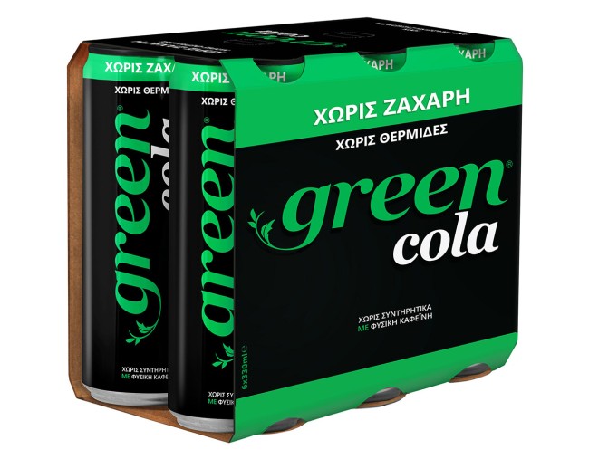 GREEN COLA ZERO 6x330ml
