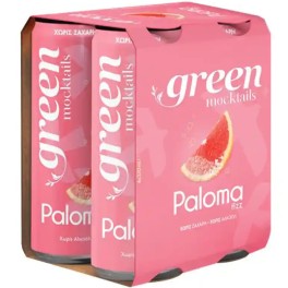 GREEN MOCKTAILS PALOMA 4x330ml GREEN MOCKTAILS PALOMA 4x330ml