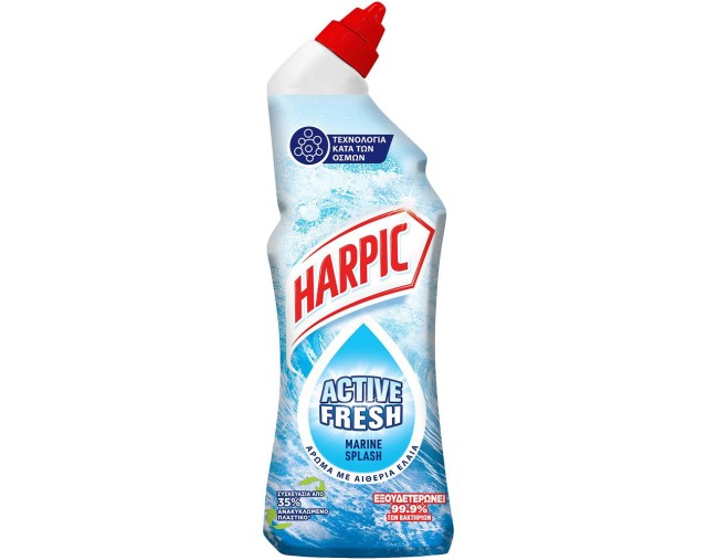 HARPIC ACTIVE FRESH OCEAN FORCE ΚΑΘΑΡΙΣΤΙΚΟ ΛΕΚΑΝΗΣ 750ml