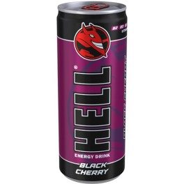 HELL BLACK CHERRY ENERGY DRINK 250ml