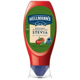 HELLMANN'S KETCHUP STEVIA TOP DOWN 465gr HELLMANN'S KETCHUP STEVIA TOP DOWN 465gr
