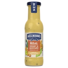 HELLMANN'S REAL HONEY & MUSTARD DRESSING & DIP 250ml HELLMANN'S REAL HONEY & MUSTARD DRESSING & DIP 250ml