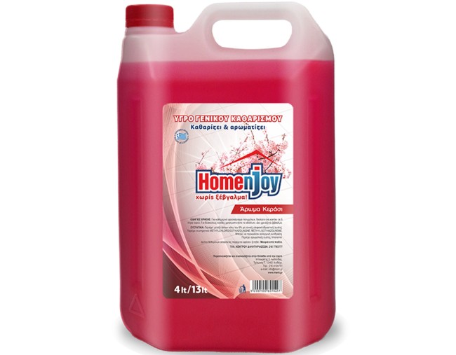 HOMENJOY ΥΓΡΟ ΓΕΝΙΚΟΥ ΚΑΘΑΡΙΣΜΟΥ ΑΡΩΜΑ ΚΕΡΑΣΙ 4lt