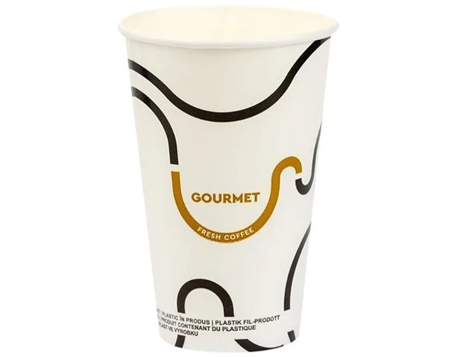INTERTAN ΠΟΤΗΡΙ ΧΑΡΤΙΝΟ 120z 90mm GOURMET 50τμχ