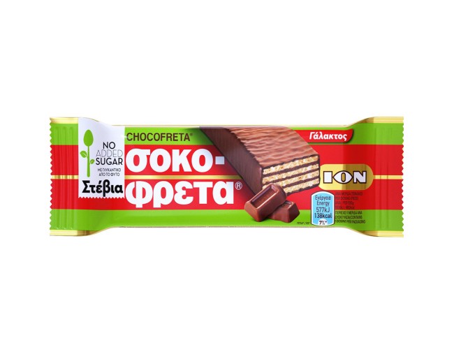 ΙΟΝ ΣΟΚΟΦΡΕΤΑ ΓΑΛΑΚΤΟΣ ΜΕ ΣΤΕΒΙΑ 38gr
