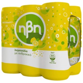ΗΒΗ ΛΕΜΟΝΑΔΑ ΜΕ ΑΝΘΡΑΚΙΚΟ 6x330ml