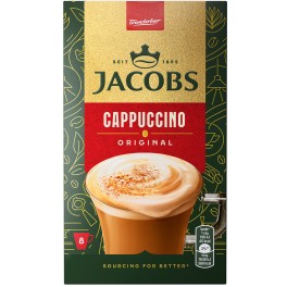 JACOBS ΣΤΙΓΜΙΑΙΟΣ ΚΑΦΕΣ CAPPUCCINO ORIGINAL 8x11,6gr