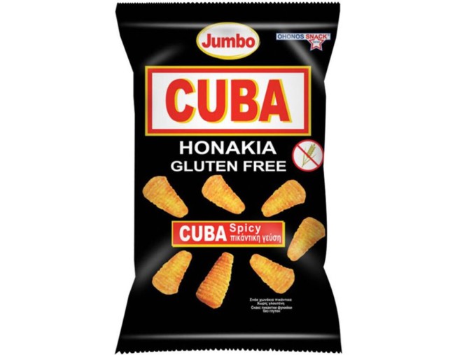 JUMBO CUBA HONAKIA ΠΙΚΑΝΤΙΚΗ ΓΕΥΣΗ 100gr ΓΑΡΙΔΑΚΙΑ