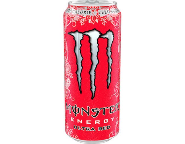MONSTER ULTRA RED ZERO SUGAR ENERGY DRINK 500ml