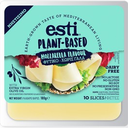 ESTI PLANT-BASED ΤΥΡΙ MOZZARELLA 10 ΦΕΤΕΣ 180gr