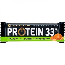 GO ON PROTEIN 33% SALTED CARAMEL 50gr GO ON PROTEIN 33% SALTED CARAMEL 50gr
