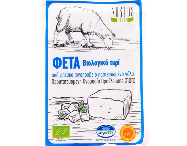 NOSTOS FRESH BIO ΦΕΤΑ ΠΟΠ 200gr