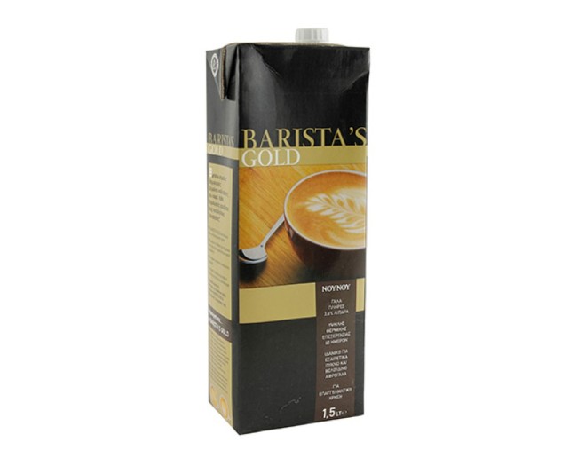 ΝΟΥΝΟΥ BARISTA GOLD ΓΑΛΑ ΠΛΗΡΕΣ 3,6% ΛΙΠΑΡΑ 1,5Lt
