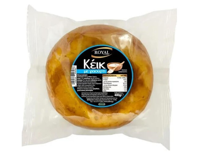 ROYAL ΚΕΪΚ ΜΕ ΓΙΑΟΥΡΤΙ 400gr