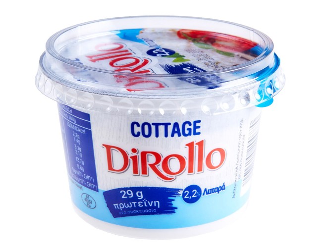 DIROLLO COTTAGE  2,2% ΛΙΠΑΡΑ 225gr