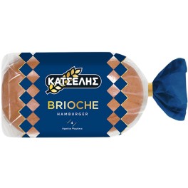ΚΑΤΣΕΛΗΣ ΨΩΜΑΚΙΑ BRIOCHE HAMBURGER 4τμχ 380gr ΚΑΤΣΕΛΗΣ ΨΩΜΑΚΙΑ BRIOCHE HAMBURGER 4τμχ 380gr